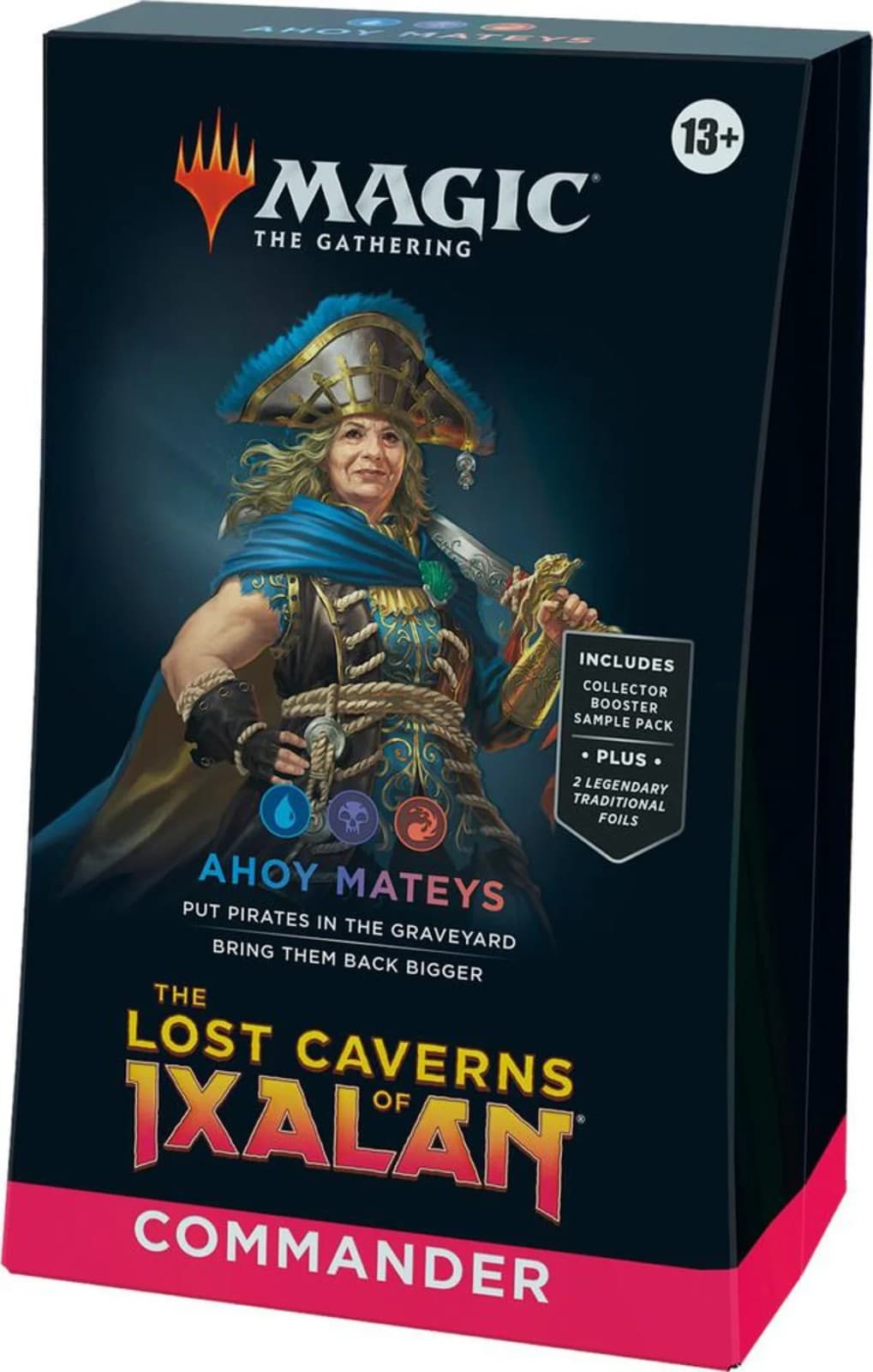 Ahoy Mateys - The Lost Caverns of Ixalan Commander Deck Magic New, Sealed - Thumbnail 2