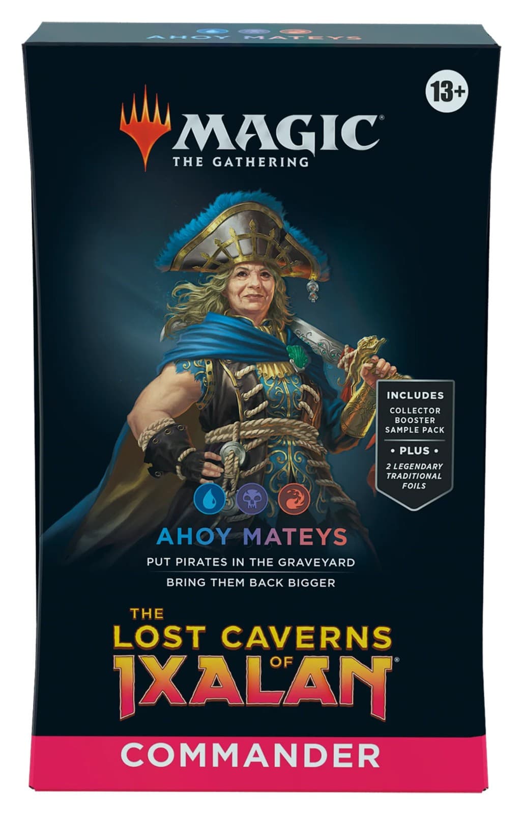 Ahoy Mateys - The Lost Caverns of Ixalan Commander Deck Magic New, Sealed - Thumbnail 3