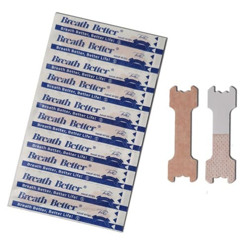 120 BREATH BETTER Large Tan Nasal Strips, Extra Strength Anti Snoring Solution - Thumbnail 2