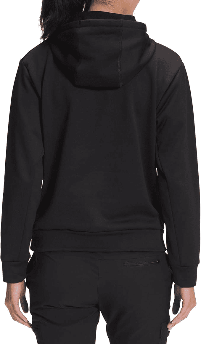 THE NORTH FACE Women's Exploration Pullover Hoodie, TNF Black/TNF White Logo, L - Thumbnail 2