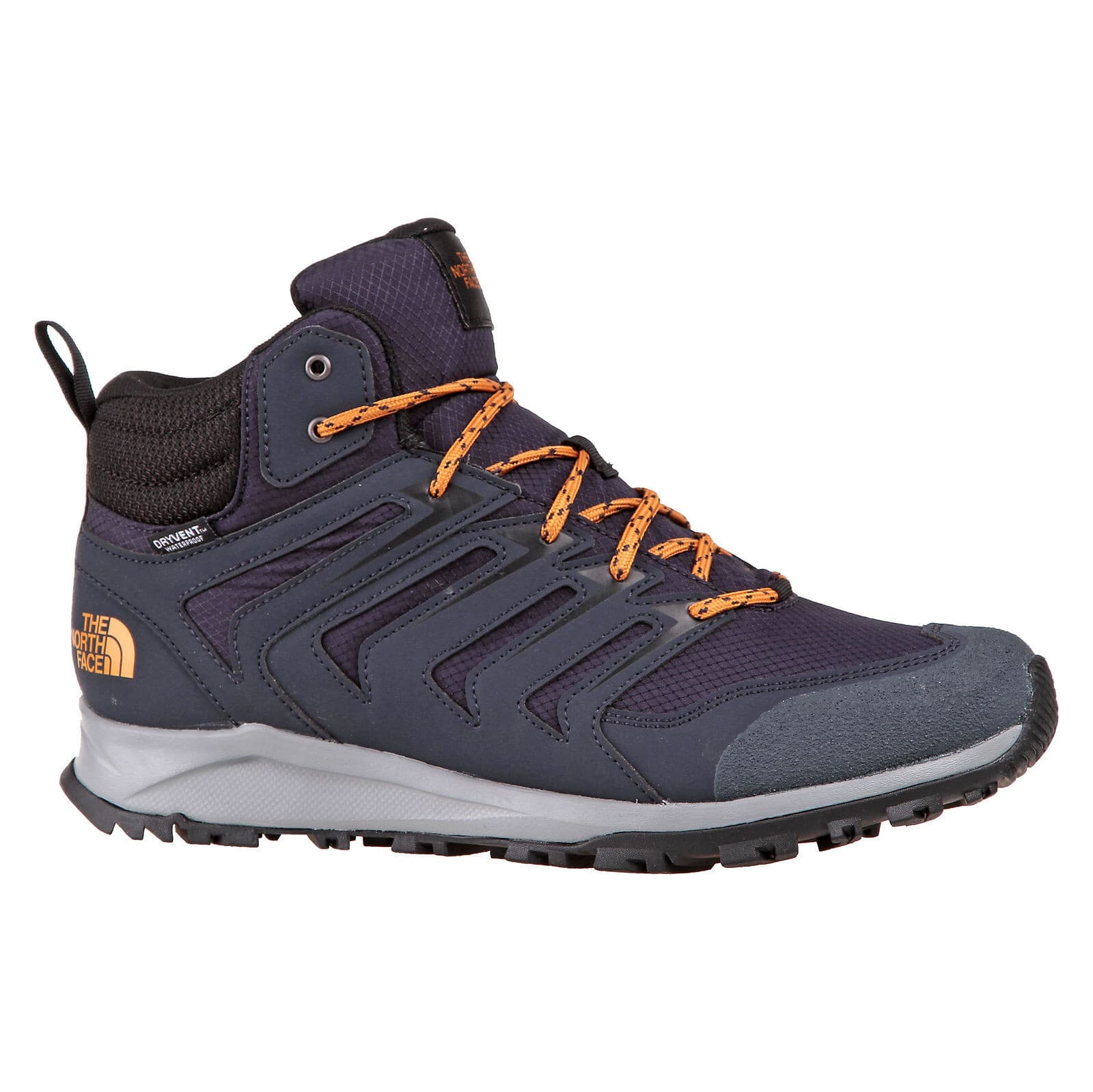 THE NORTH FACE Men's Venture Fasthike II Mid WP Aviator Navy/Citrine Yellow, 9.5 - Thumbnail 3