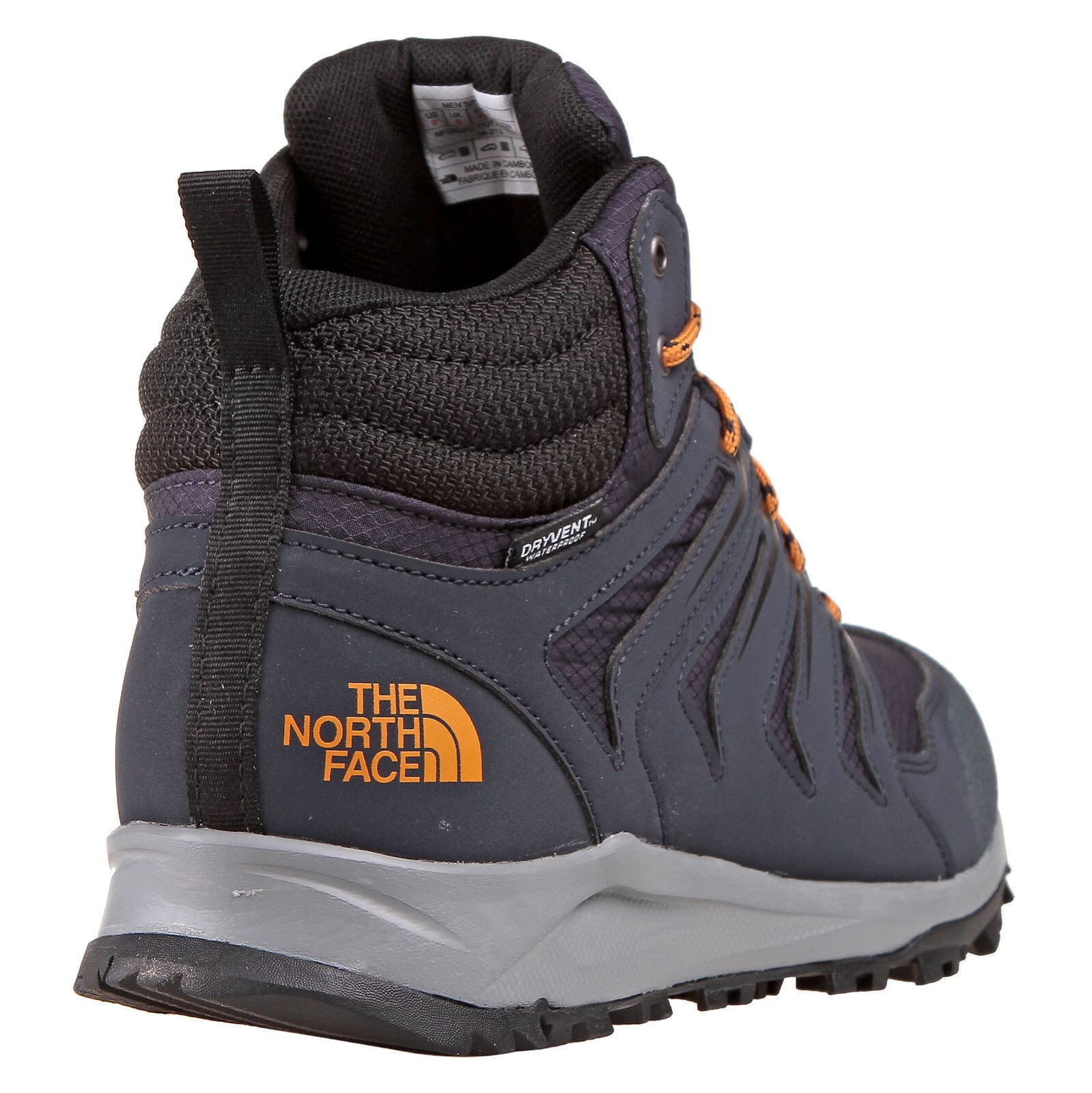 THE NORTH FACE Men's Venture Fasthike II Mid WP Aviator Navy/Citrine Yellow, 9.5 - Thumbnail 6