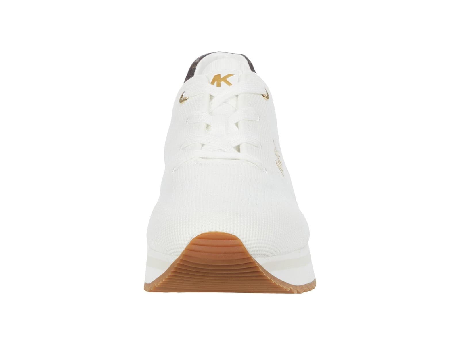 Michael Kors Women's Monique Knit Running Trainer Sneakers White Size 10 M - Thumbnail 4