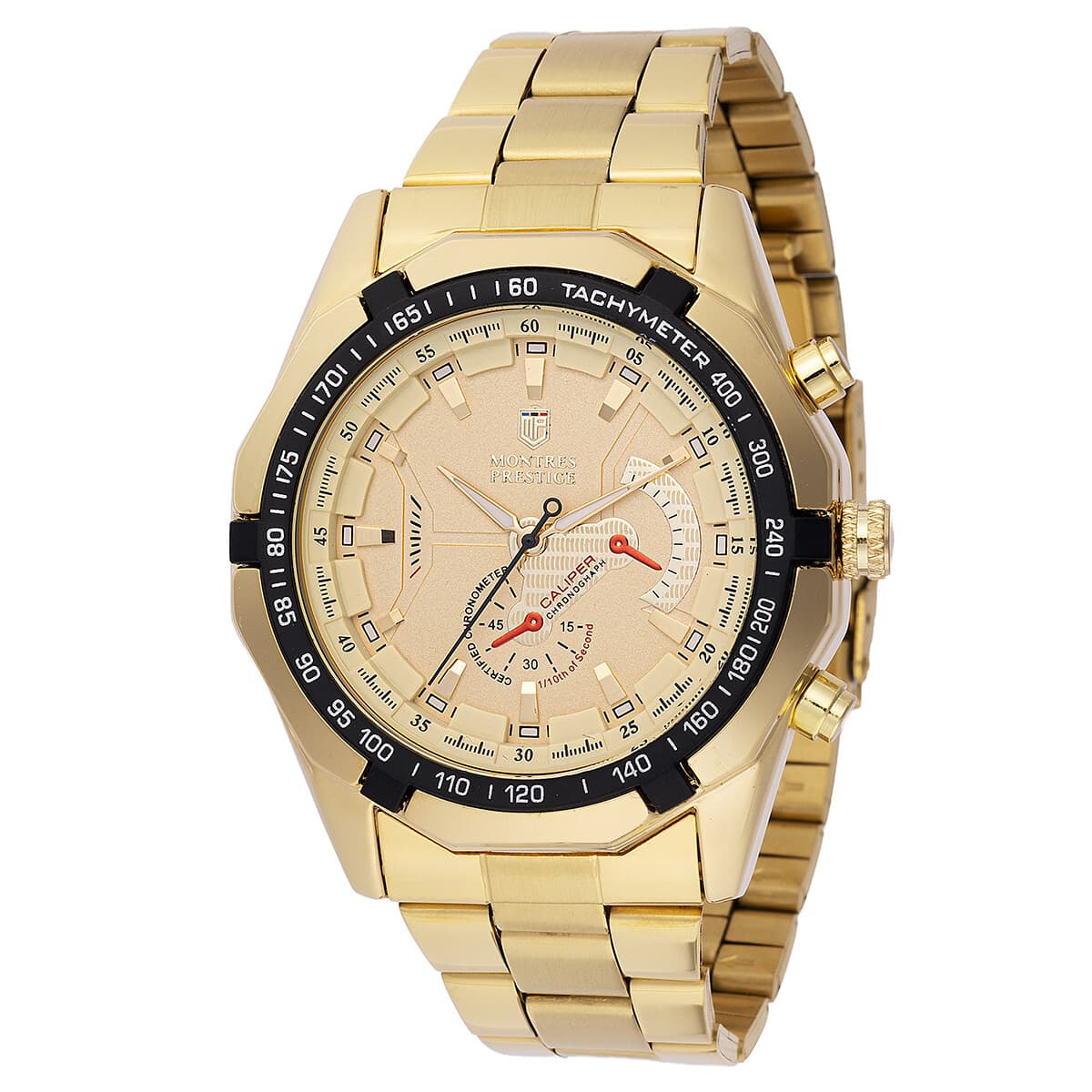 Invicta X Montres Prestige Men's Gold/Black Watch 46mm MPW-0099 New! - Image 1