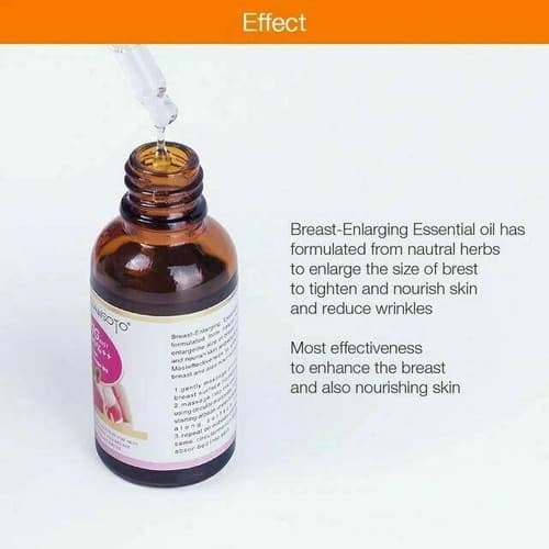 Qiansoto Papaya Chest Lift Up Firm Breast Enlargement Massage Essential Oil 40ml - Thumbnail 6