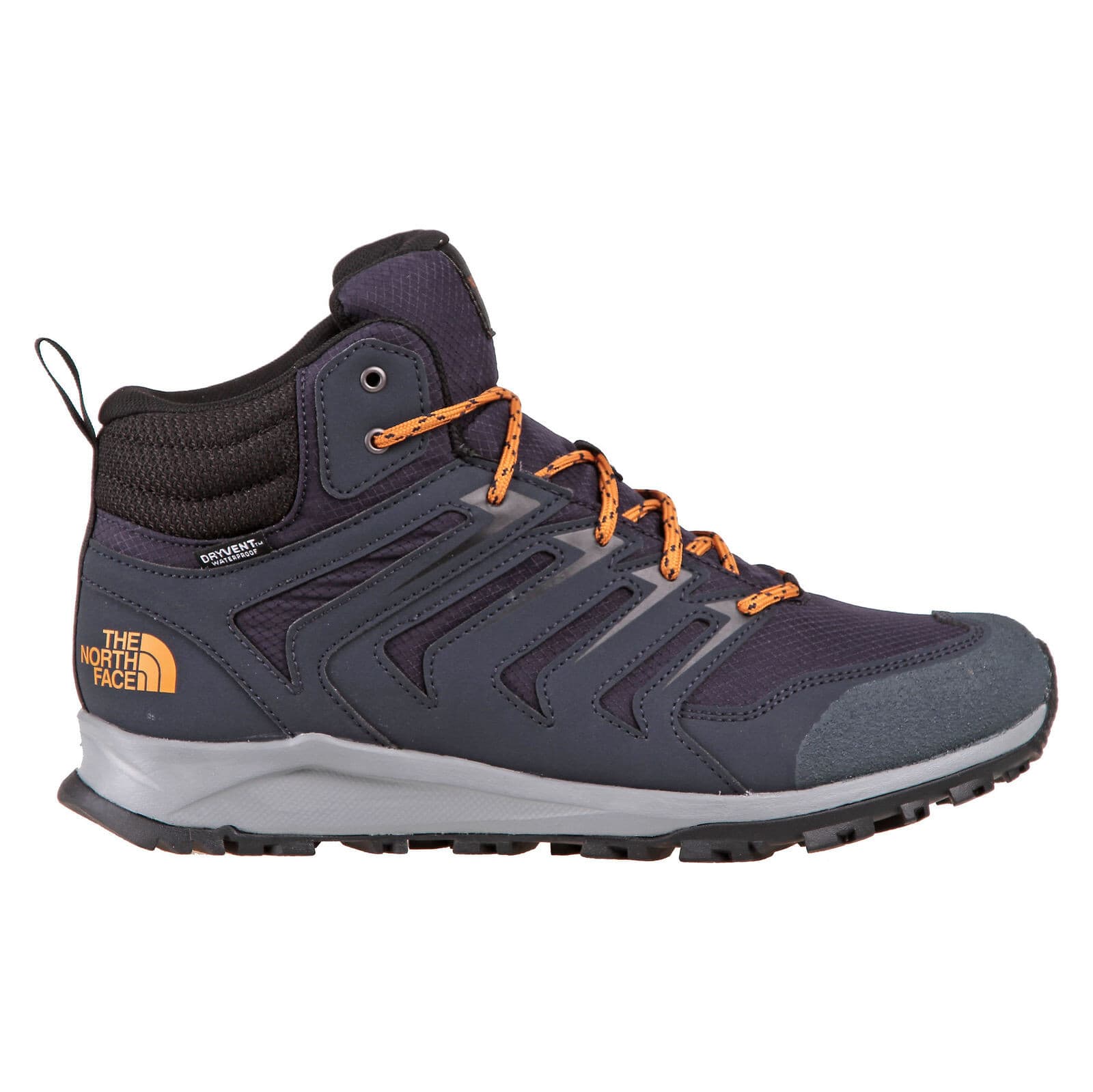THE NORTH FACE Men's Venture Fasthike II Mid WP Aviator Navy/Citrine Yellow, 9.5 - Thumbnail 2