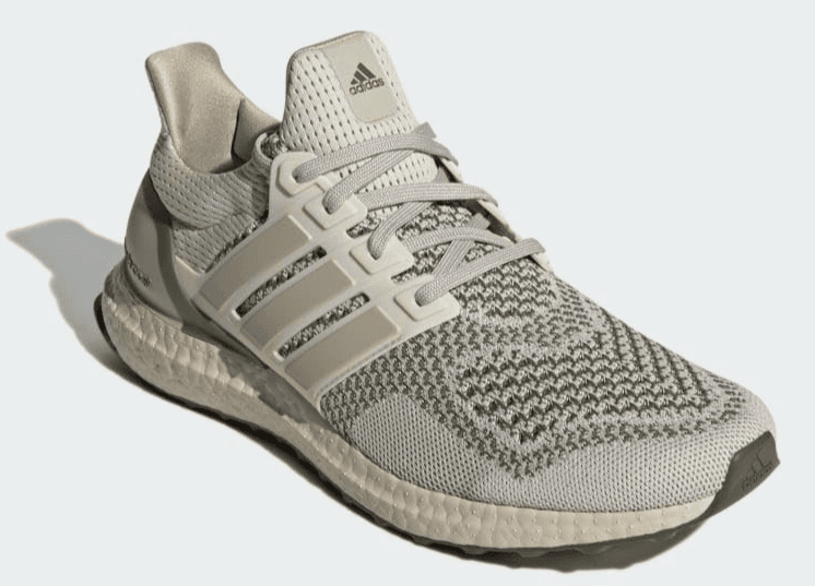 Adidas Men's Ultraboost 1.0 Running Shoes Alumina/Wonder Beige/Olive Strata 14 M - Thumbnail 4