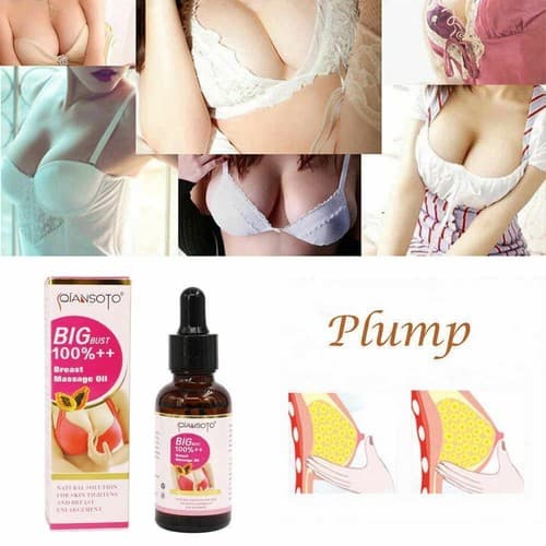 Qiansoto Papaya Chest Lift Up Firm Breast Enlargement Massage Essential Oil 40ml - Thumbnail 3