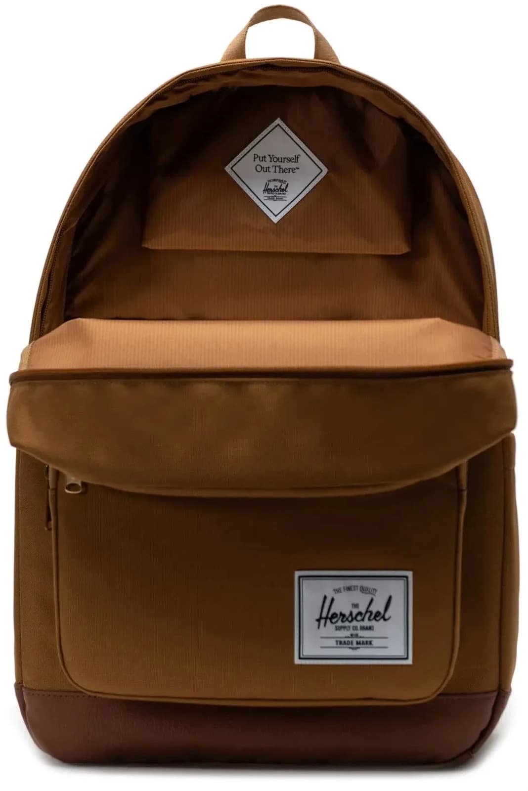 Herschel Supply Company Pop Quiz Backpack Classic Rubber Bronze Brown/Tan LE - Thumbnail 3