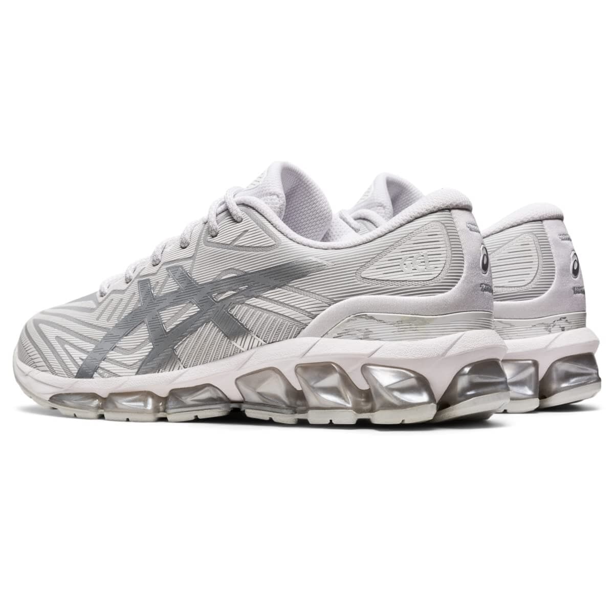 Asics GEL-QUANTUM 360 VII Womens running shoes White/Pure Silver Size 8.5 - Thumbnail 2