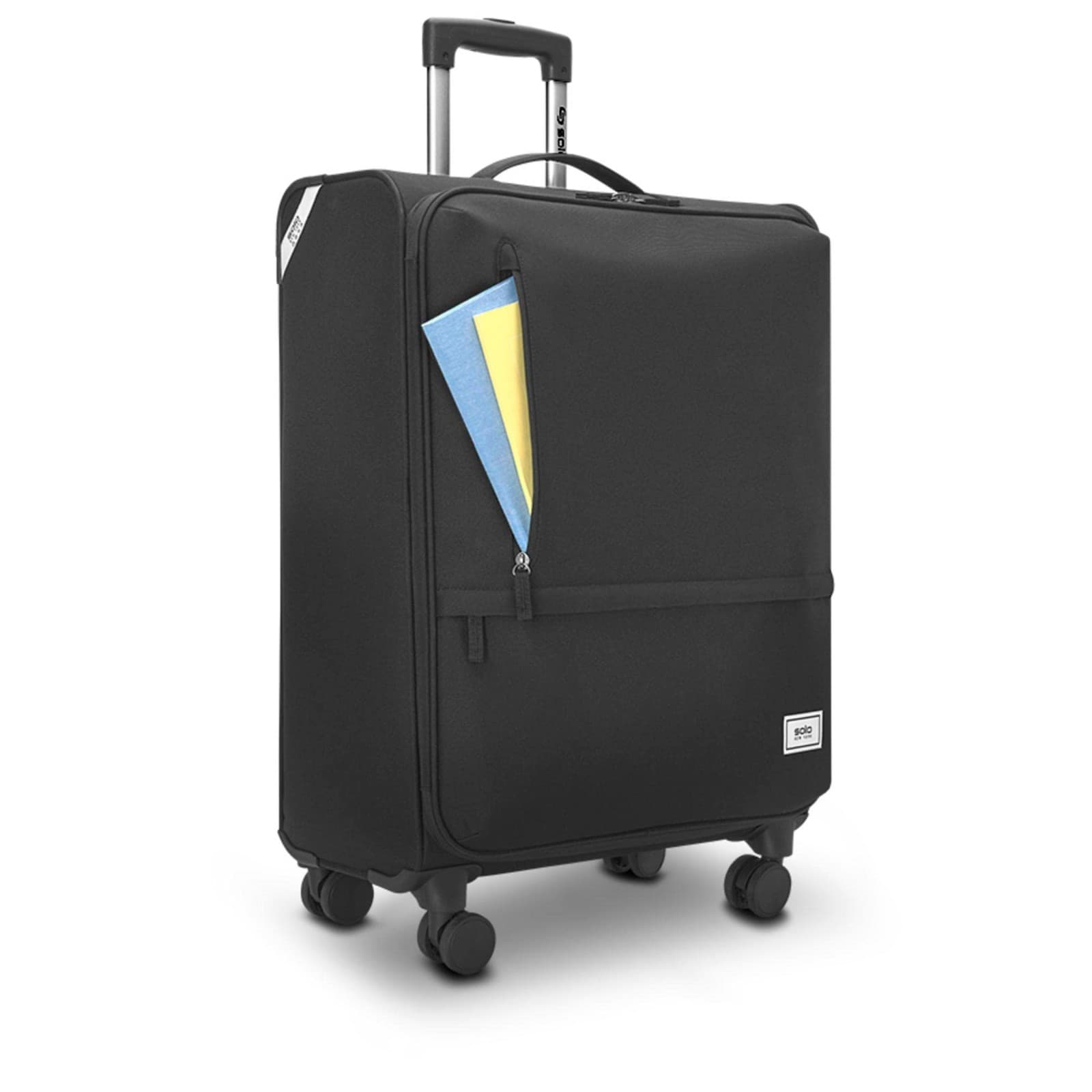 Solo New York Re:treat Check-In 26" 360 Spinner, Luggage Lockable Black - Thumbnail 3