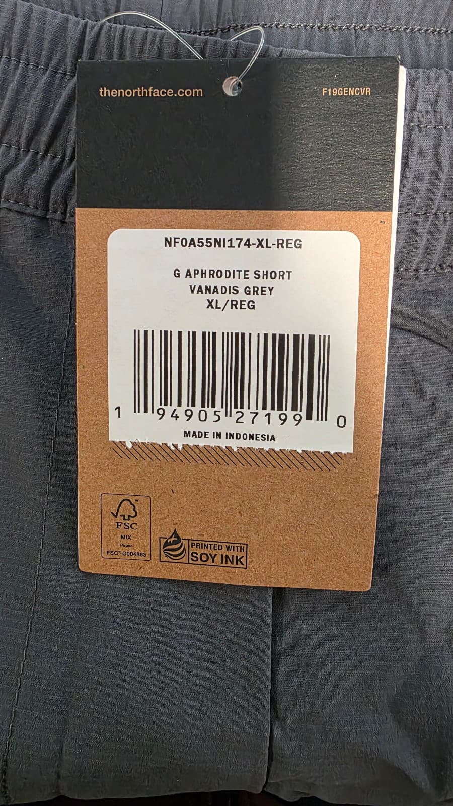 THE NORTH FACE Girls' Aphrodite 3.0 Short, Vanadish Grey , XL 18 - Thumbnail 4