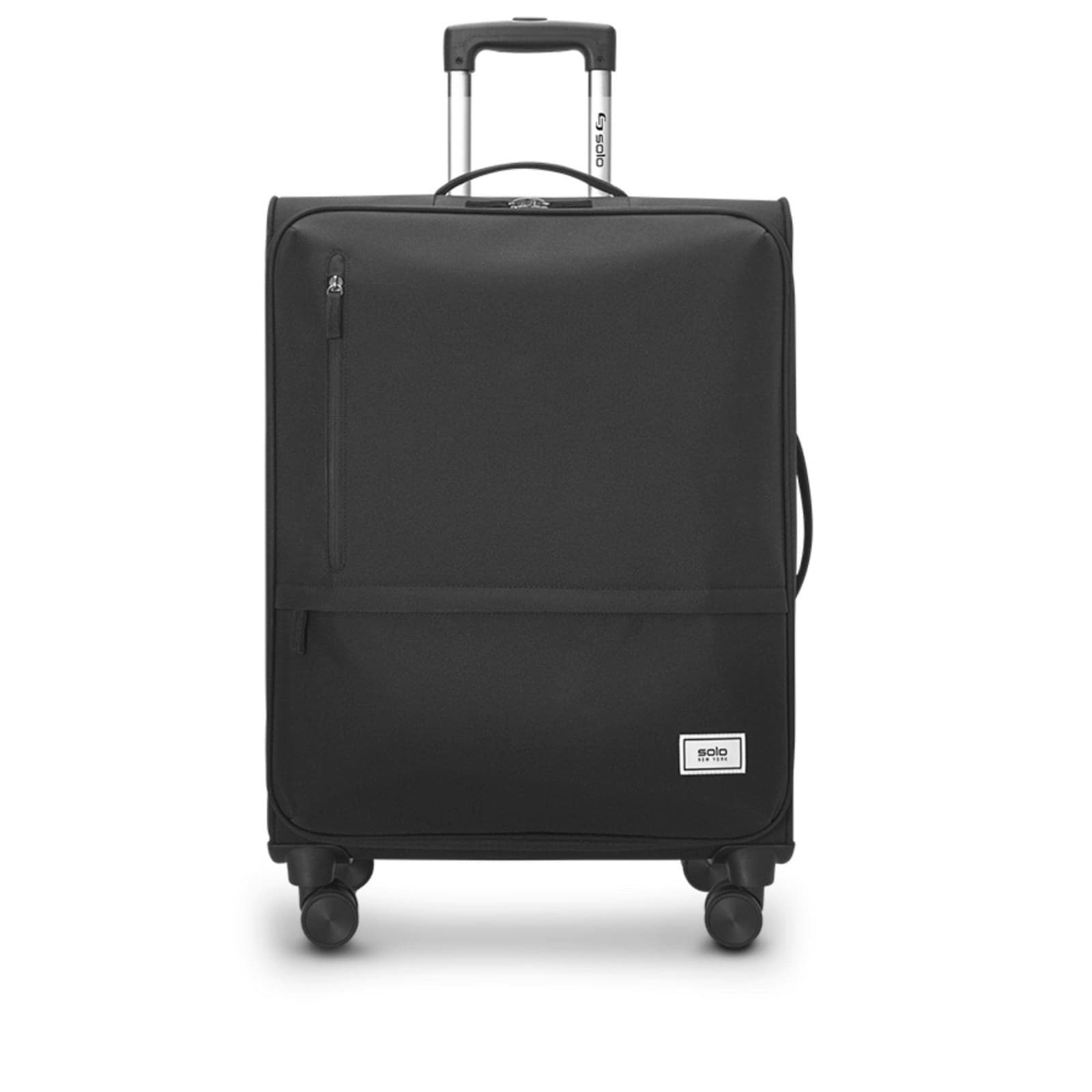 Solo New York Re:treat Check-In 26" 360 Spinner, Luggage Lockable Black - Image 1
