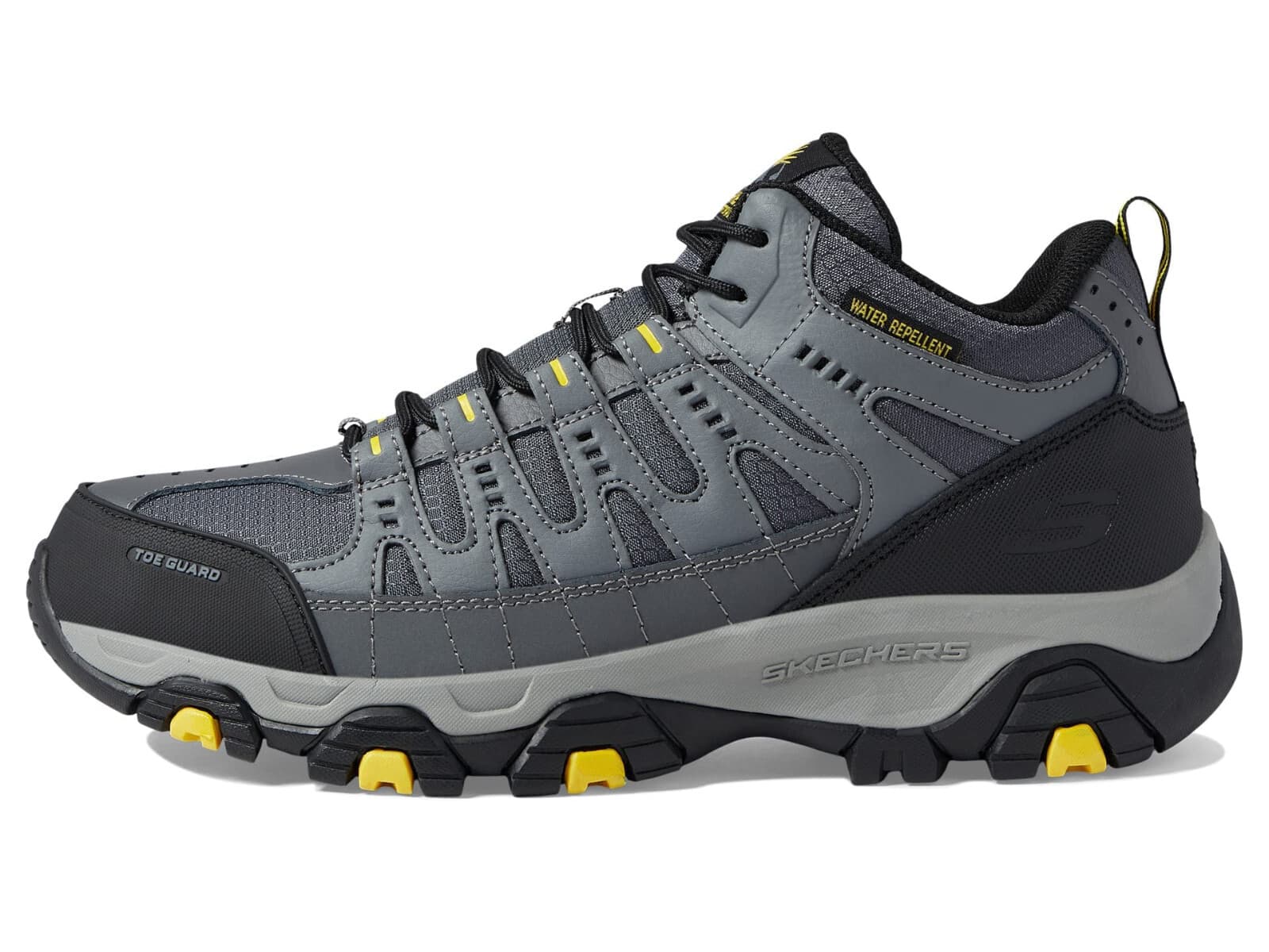 Skechers Terrabite-Ravlin 'Black Grey' Men Shoes Size 9 EE - Wide - Thumbnail 3