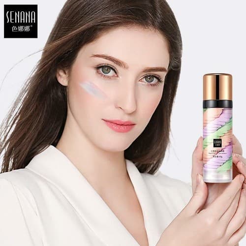 SENANA 3 In 1 Primer for Face Before Makeup Isolation Cream Face Tinted Moisture - Image 1