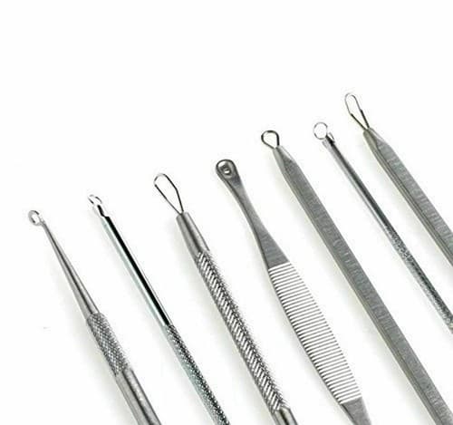Professional 7 Surgical Extractor High-Quality Blackhead and Pimple Remover Kit - Thumbnail 4