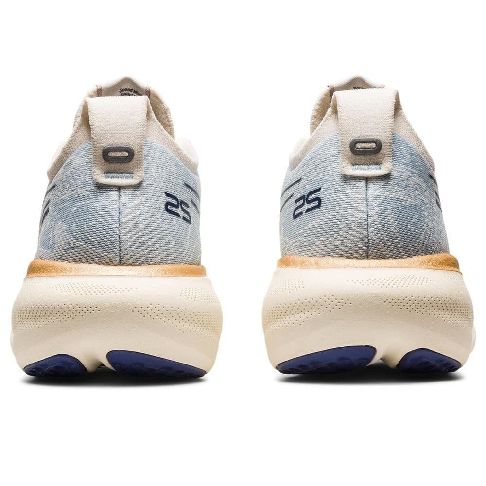 ASICS Women's Gel-Nimbus 25 Running Shoes, 8 US , Sky/Cream - Thumbnail 6