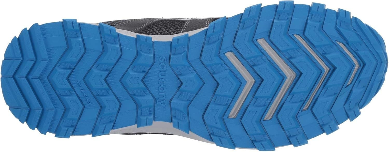 Saucony Grid Raptor TR 2 Men's Running shoes Charcoal/Blue 11 Wide - Thumbnail 7
