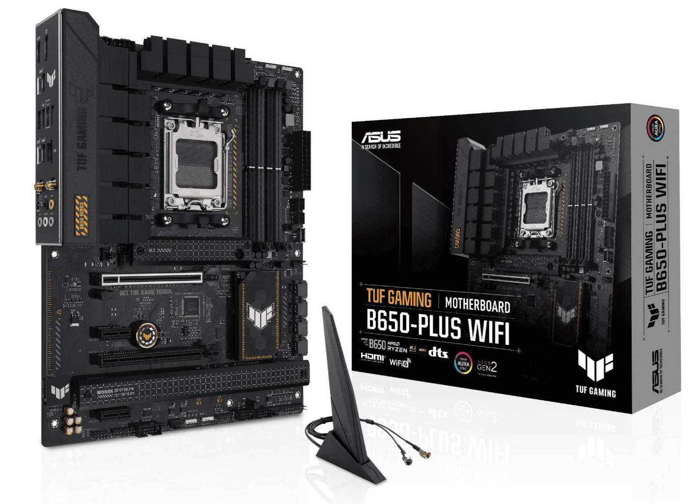 ASUS TUF GAMING B650-PLUS WIFI Socket AM5 AMD ATX motherboard, New Sealed - Image 1