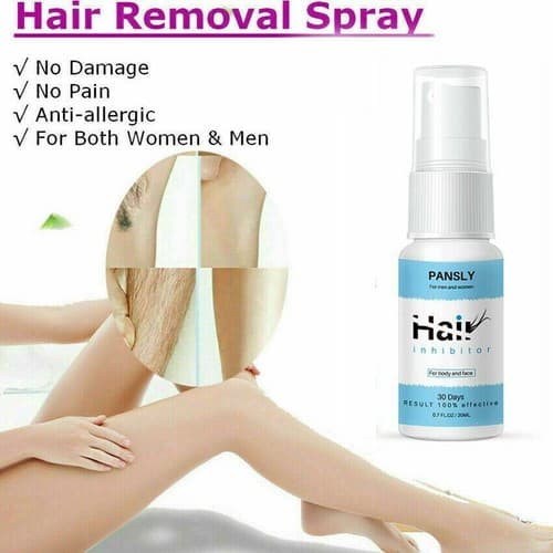 2 Pack Pansly Herbal Gentle Hair Spray Permanent Hair Growth Inhibitor - Thumbnail 9