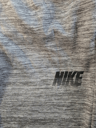 Nike THERMA Dri-Fit Big Boys' Sweatpants Charcoal Heather Size Medium - Thumbnail 6