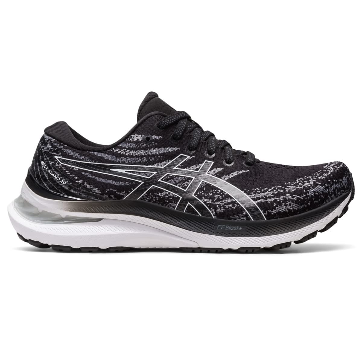 ASICS Gel-Kayano 29 Women's Running Shoes Black/White Size 10.5 M - Thumbnail 2