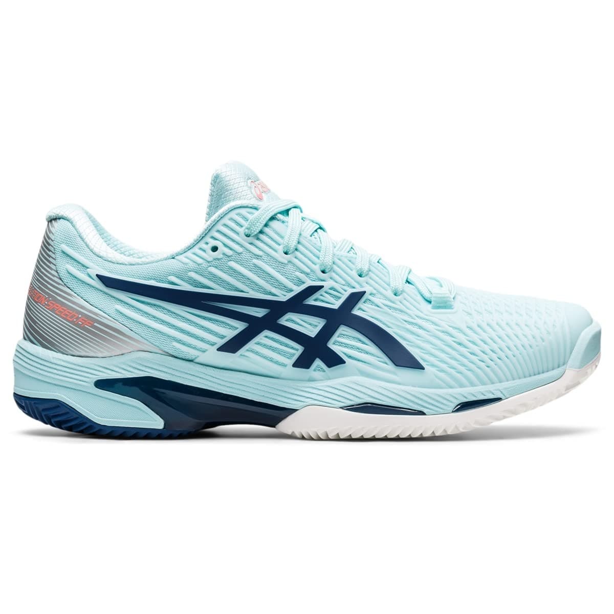 Asics SOLUTION SPEED FF 2 Women Tennis Shoes Clear Blue/Light Indigo size 6.5 B - Thumbnail 2