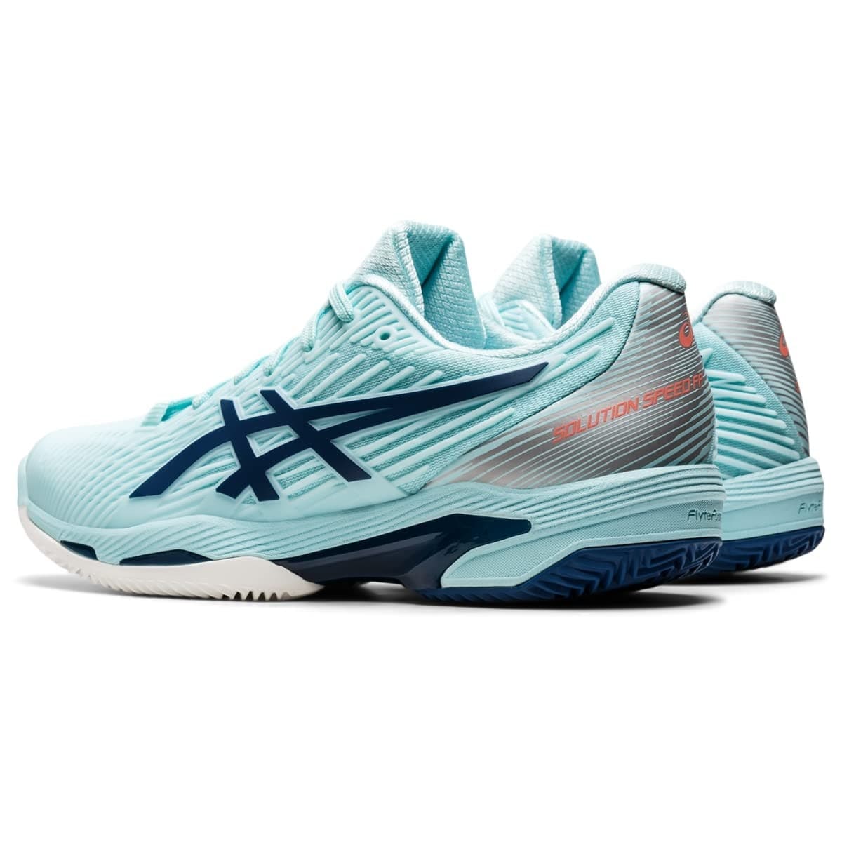 Asics SOLUTION SPEED FF 2 Women Tennis Shoes Clear Blue/Light Indigo size 6.5 B - Thumbnail 4
