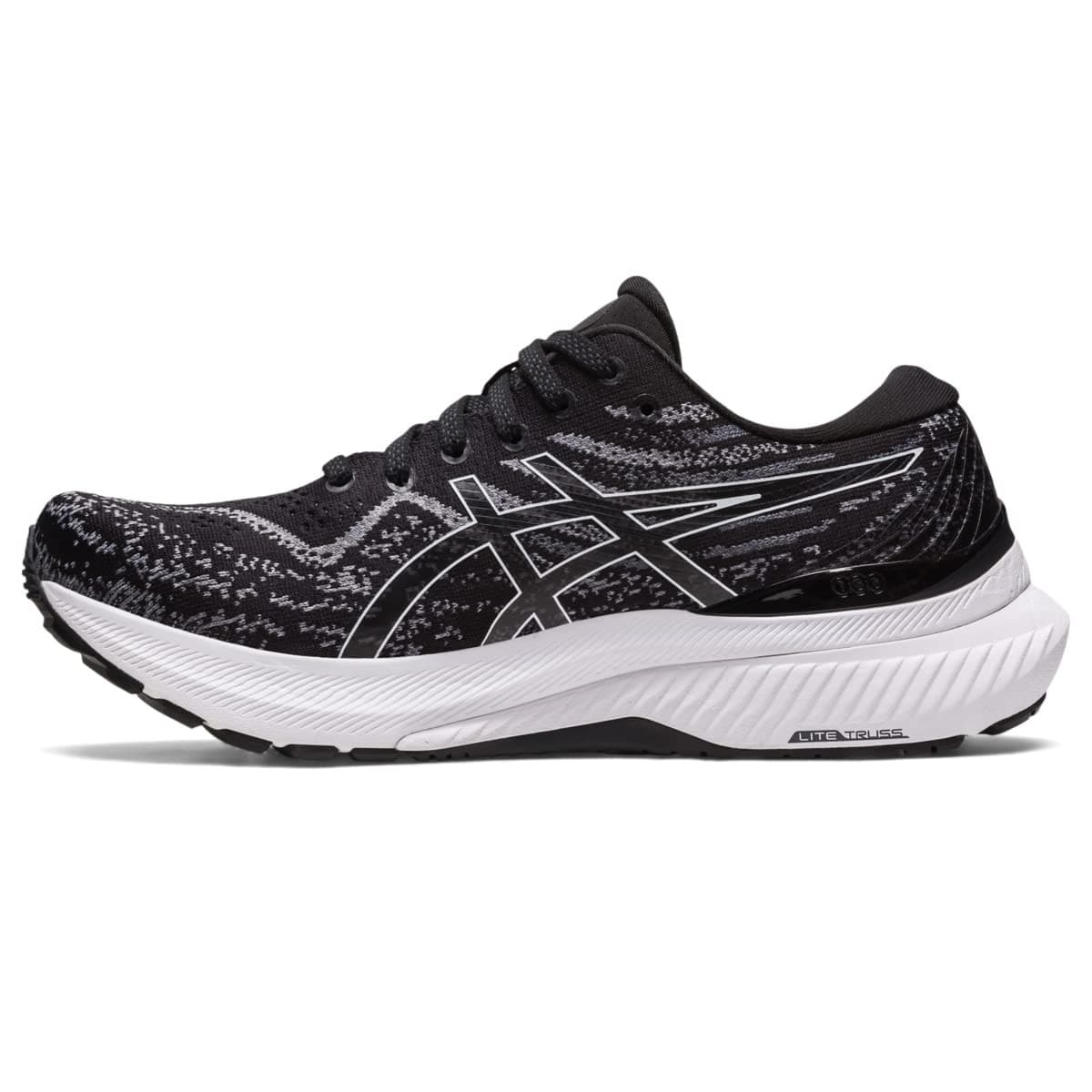 ASICS Gel-Kayano 29 Women's Running Shoes Black/White Size 10.5 M - Thumbnail 4