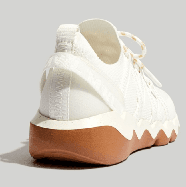 Madewell Field Knit Sneakers White Women's 9.5- Men 8 M - Thumbnail 3