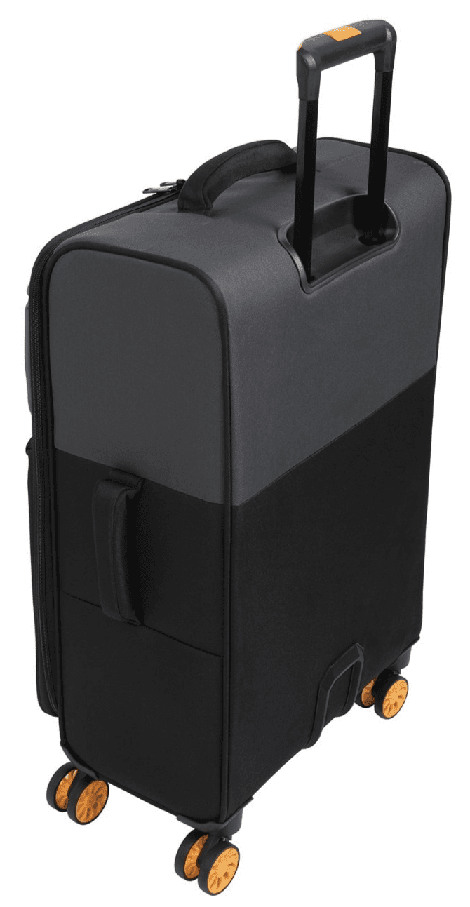 it luggage Duo-Tone 31" Softside Checked 8 Wheel Spinner Luggage Pewter/Black - Thumbnail 3
