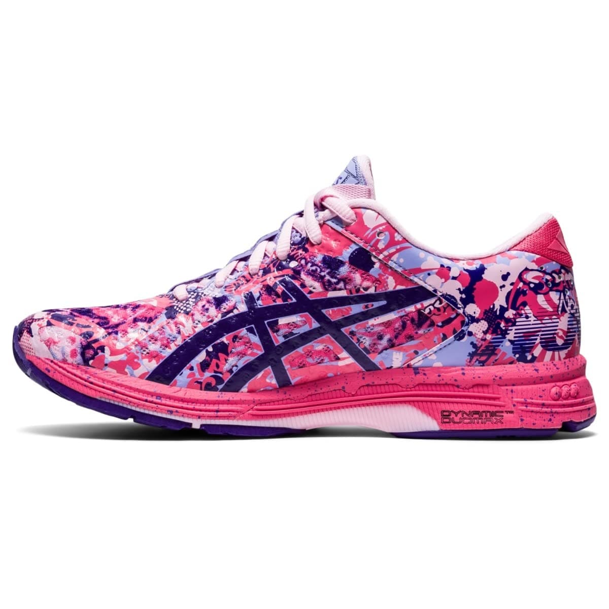 ASICS Noosa Tri 11 Women's Running Shoes Athletic 8.5, Pink Cameo/Gentry Purple - Thumbnail 3
