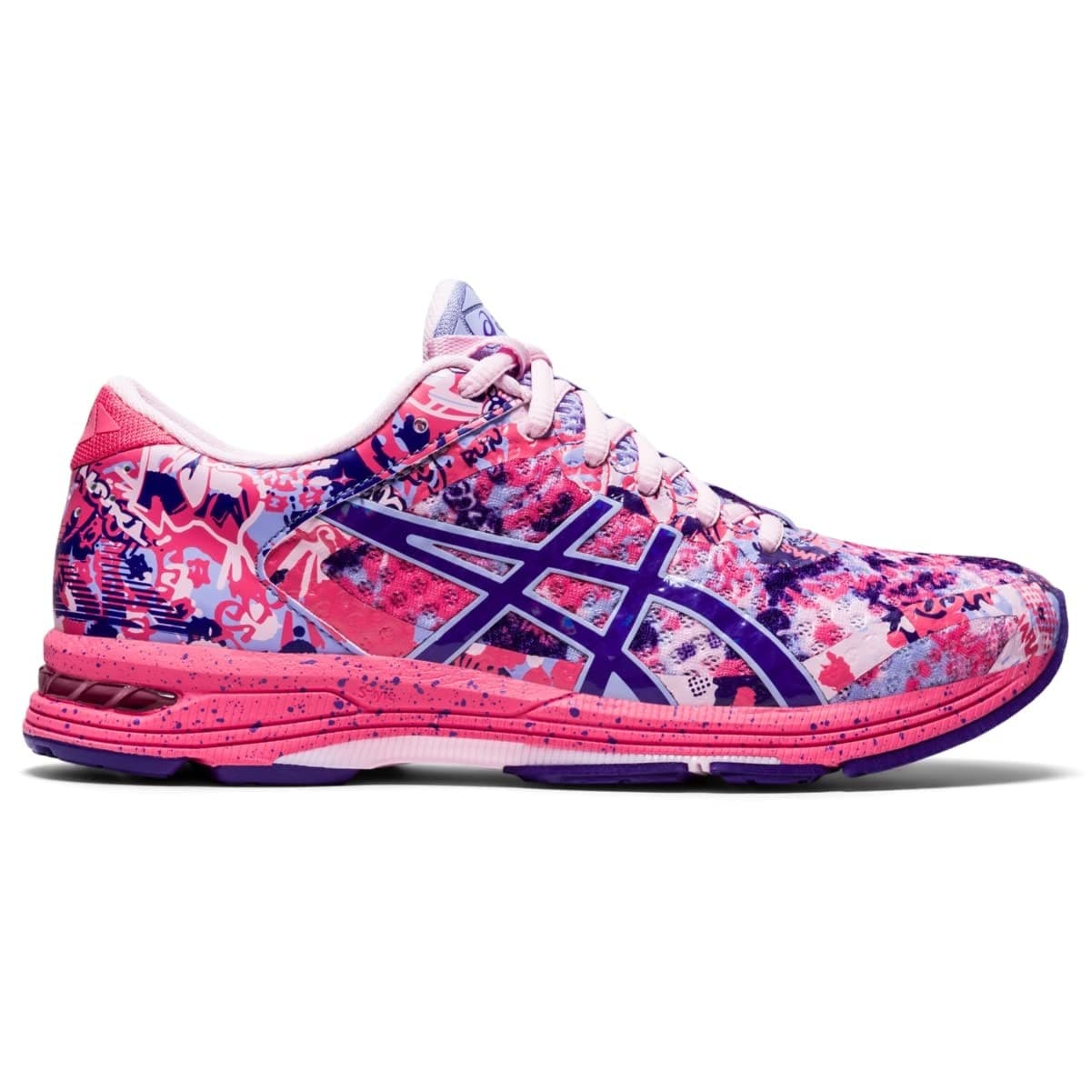ASICS Noosa Tri 11 Women's Running Shoes Athletic 8.5, Pink Cameo/Gentry Purple - Thumbnail 2