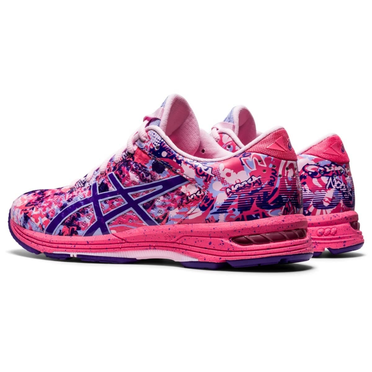 ASICS Noosa Tri 11 Women's Running Shoes Athletic 8.5, Pink Cameo/Gentry Purple - Thumbnail 4