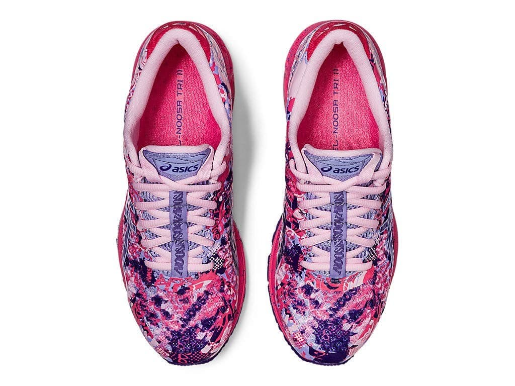 ASICS Noosa Tri 11 Women's Running Shoes Athletic 8.5, Pink Cameo/Gentry Purple - Thumbnail 5