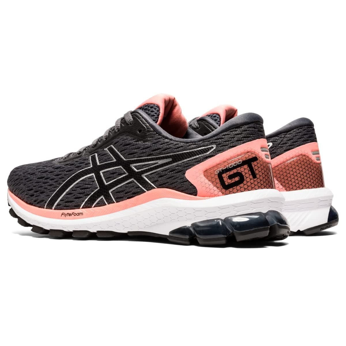 ASICS GT-1000 9 Women's Running Shoes Size 8.5 M Carrier Grey/Black - Thumbnail 3