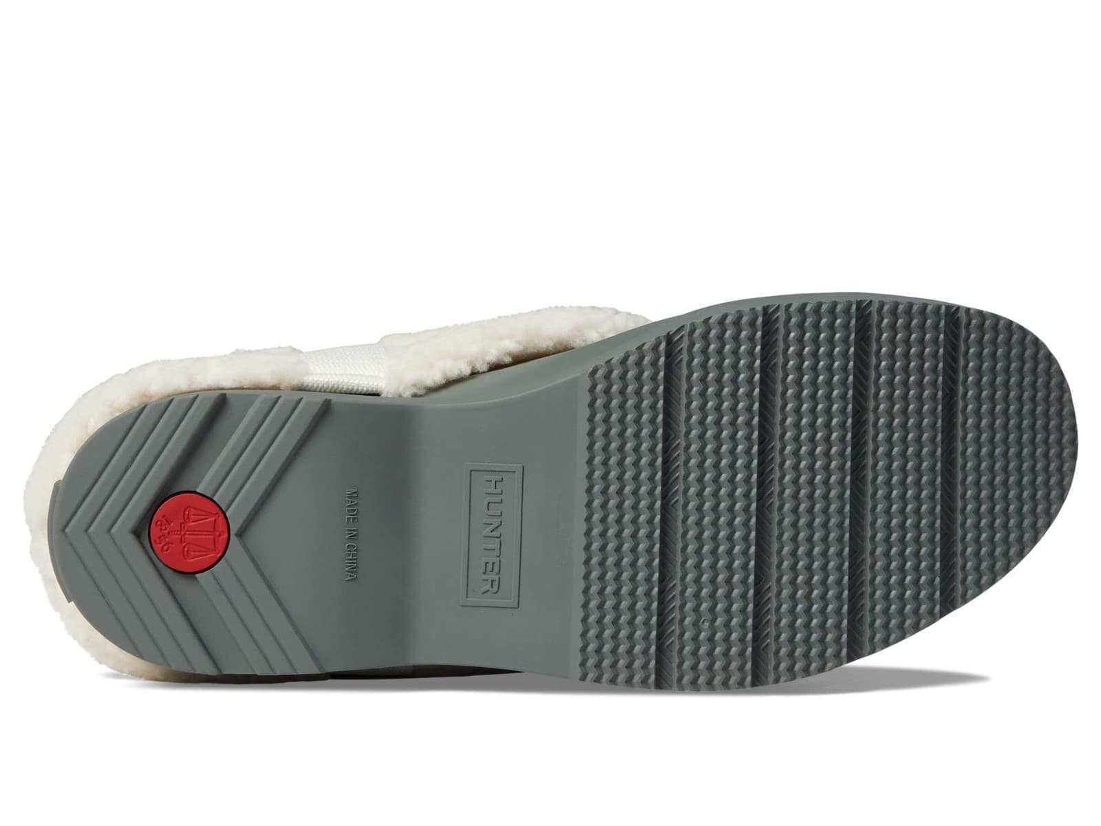 Hunter Play Sherpa Insulated Clog Men’s Urban Grey Rubber Shoe NEW Size 9 M - Thumbnail 5