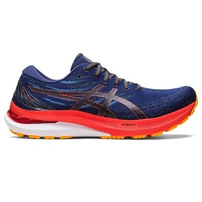 ASICS Gel-Kayano 29 Men's Running Shoes Deep Ocean/Cherry Tomato Size 7 M - Thumbnail 2