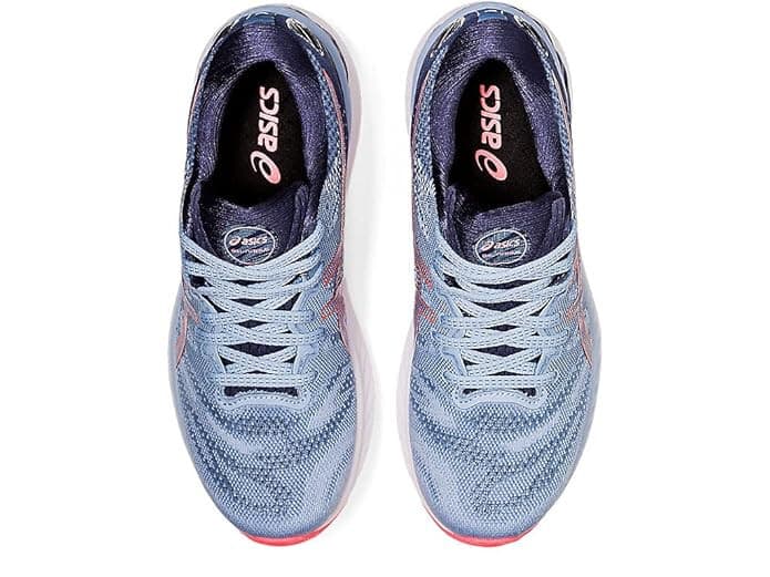 ASICS Women's Gel-Nimbus 23 Running Shoes Mist/Blazing Coral, Size 9 B - Thumbnail 7