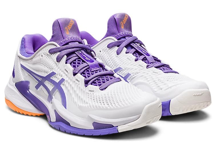 Asics Court FF 3 Clay - SIZE 11.5 - 1042A220 White/Amethyst Men's Shoes - Image 1