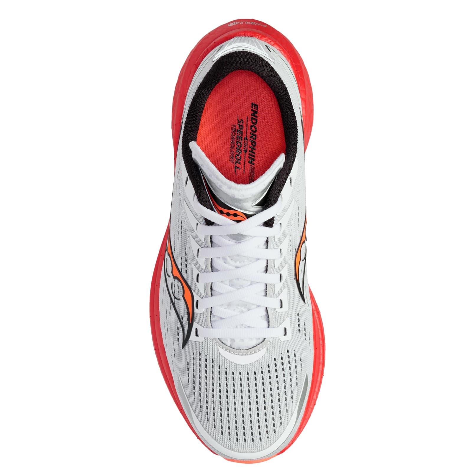 Saucony Endorphin Speed 3 Men's running shoes White/Blck/Vizi, 9.5 M - Thumbnail 5