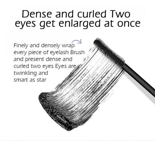 1 Pk 4D Silk Fiber Mascara – Waterproof, Thick Long Lashes, Vivid Galaxy Effect - Thumbnail 4