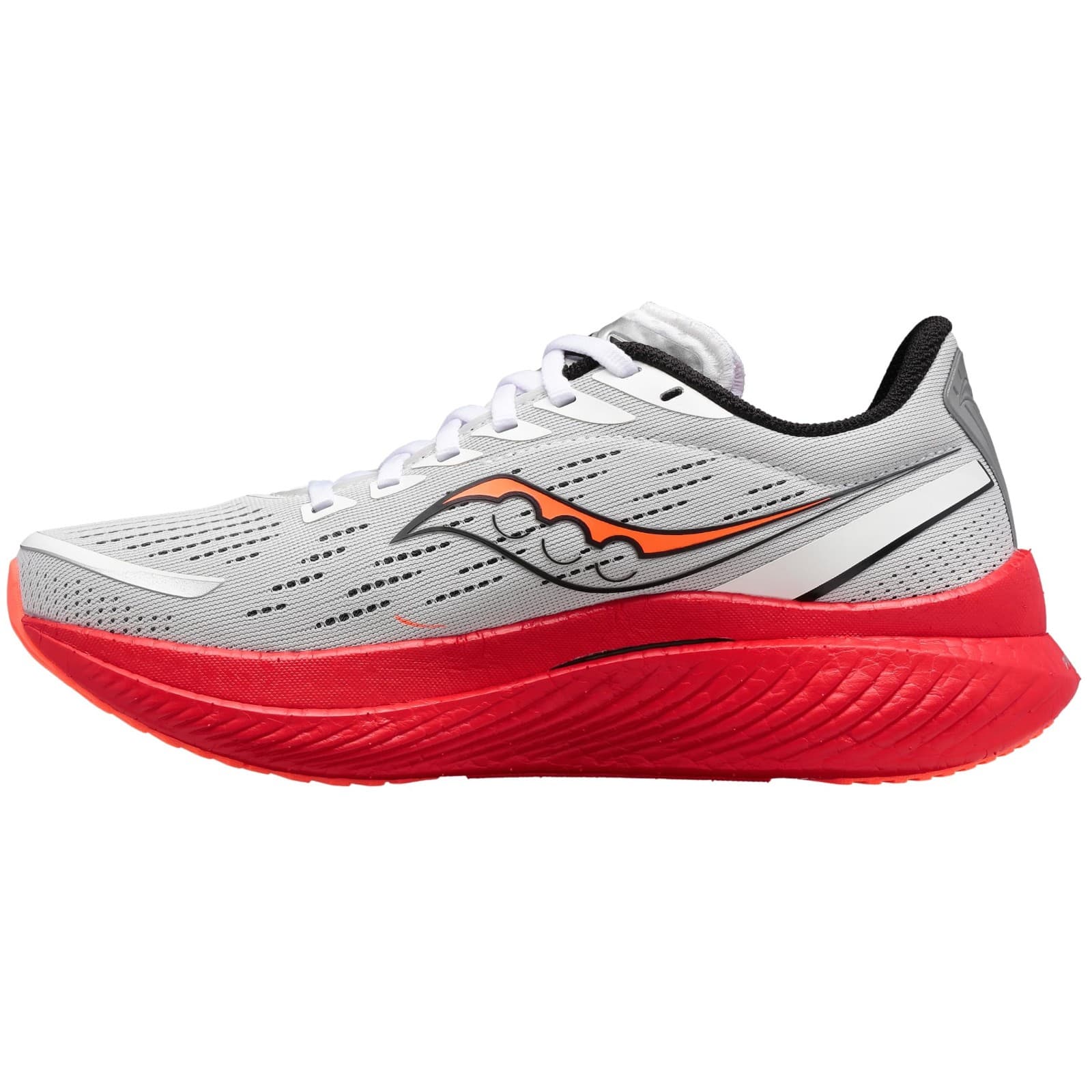 Saucony Endorphin Speed 3 Men's running shoes White/Blck/Vizi, 9.5 M - Thumbnail 3