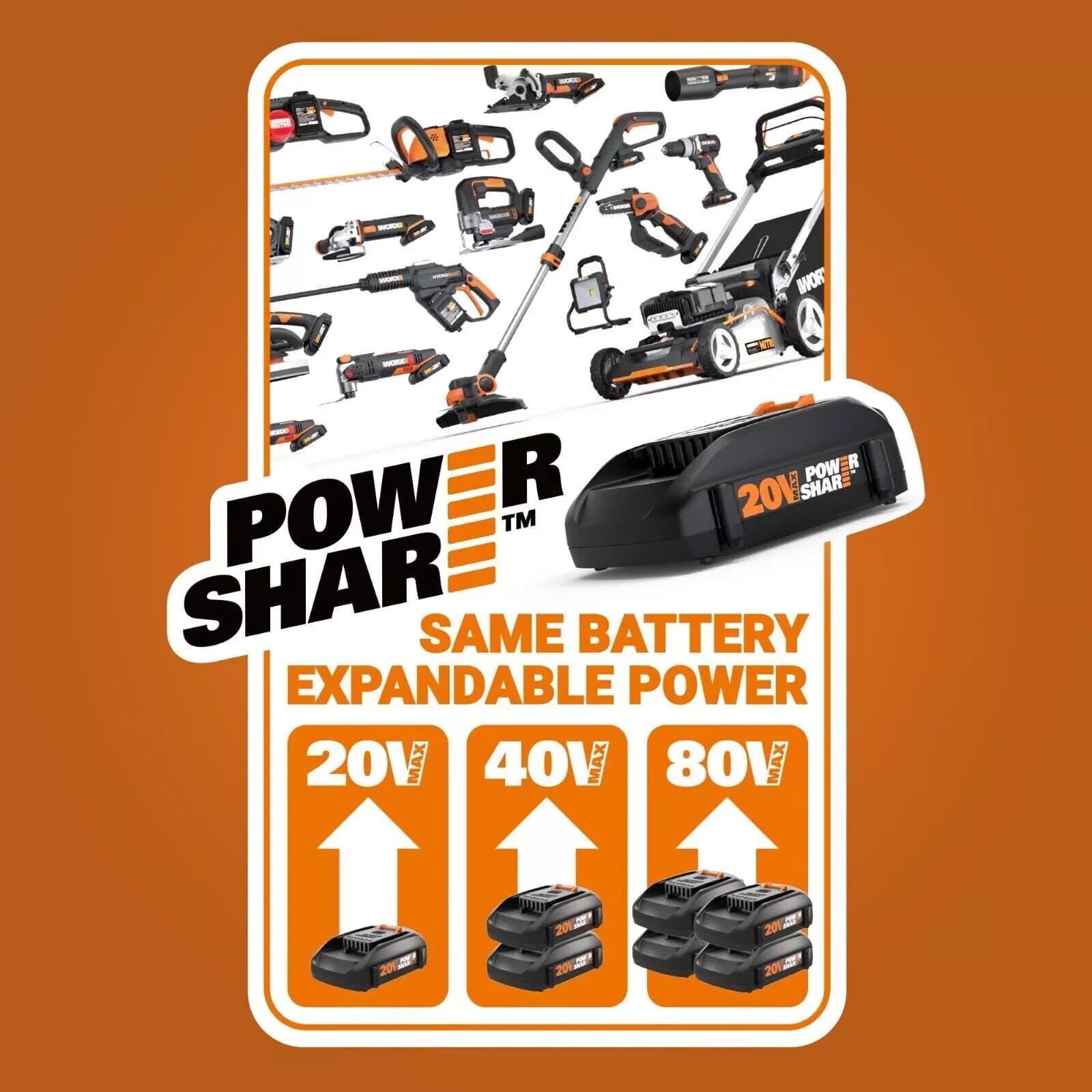 WX291L Worx 20V MaxLithium Cordless Impact Driver Battery Charger included - Thumbnail 3