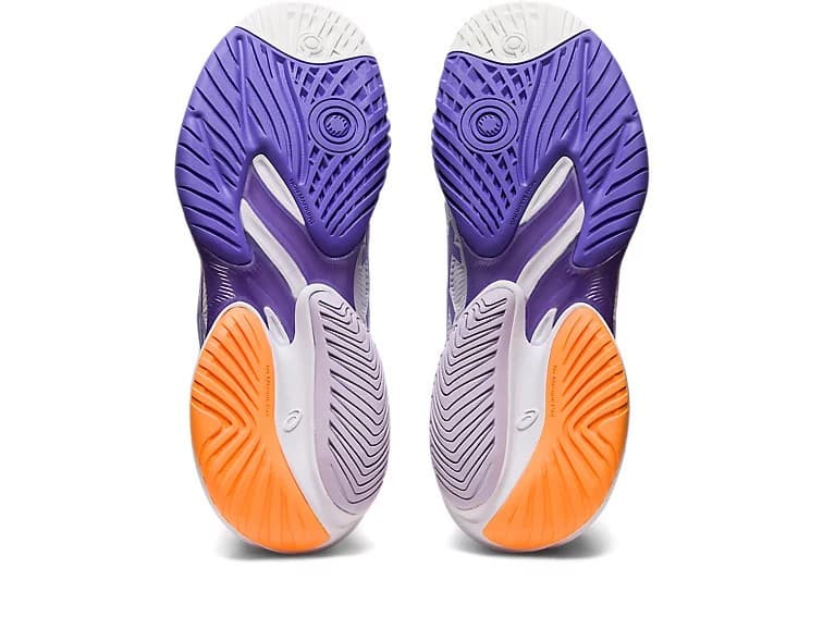 Asics Court FF 3 Clay - SIZE 11.5 - 1042A220 White/Amethyst Men's Shoes - Thumbnail 7