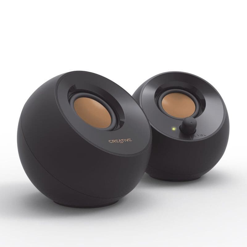 Creative Pebble V2 USB-Powered Desktop Speakers with Far-Field Drivers - Thumbnail 12