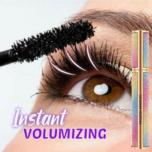 1 Pk 4D Silk Fiber Mascara – Waterproof, Thick Long Lashes, Vivid Galaxy Effect - Thumbnail 2