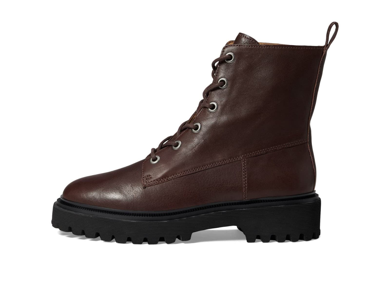 Madewell Rayna Lace-Up Leather Boots Women’s Size 8.5 M Dark Cabernet Brown - Thumbnail 2