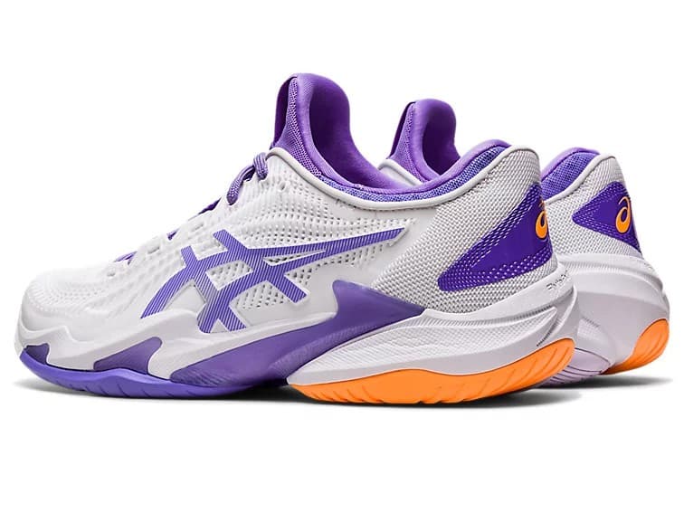 Asics Court FF 3 Clay - SIZE 11.5 - 1042A220 White/Amethyst Men's Shoes - Thumbnail 4