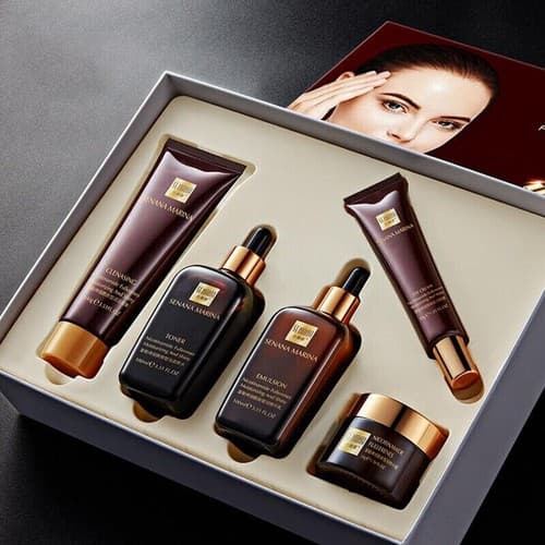 Fullerene Nicotinamide Skin Care Set Moisturizing Hydrating Cream Shrink Pore - Image 1